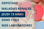 D�pistage des maladies r�nales le jeudi 13 mars